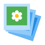 Stack Of Photos SVG Icon